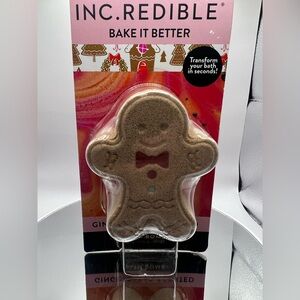 Brand New INC.REDIBLE Gingerbread Bath Bomb